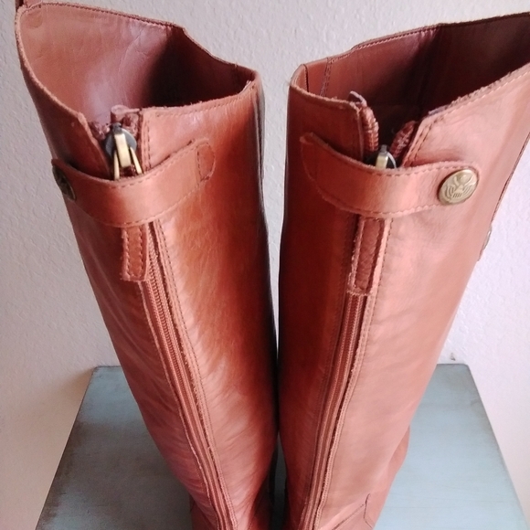 EUC Sam Edelman Womens Ryan Leather Riding Boots sz.8.5 - Picture 8 of 13